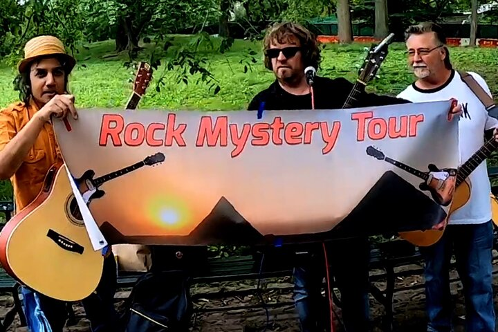 Sean Yox , Bob Simerau from ? & The Mysterians - legendary band form 60s. And Koshek presenting Rock Mystery Tour 